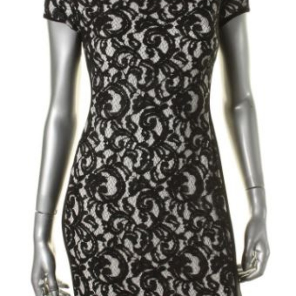 NWT Ralph Lauren Lace Overlay Sheath